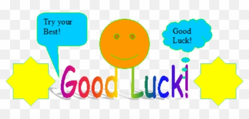 Download Good Luck Png - In The Test