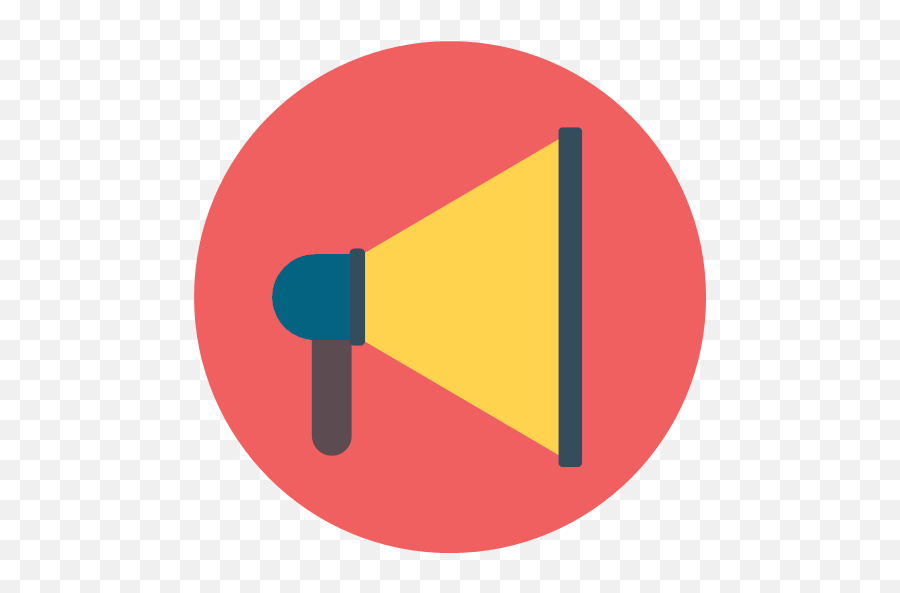 Megaphone Notification Sound Icon Png