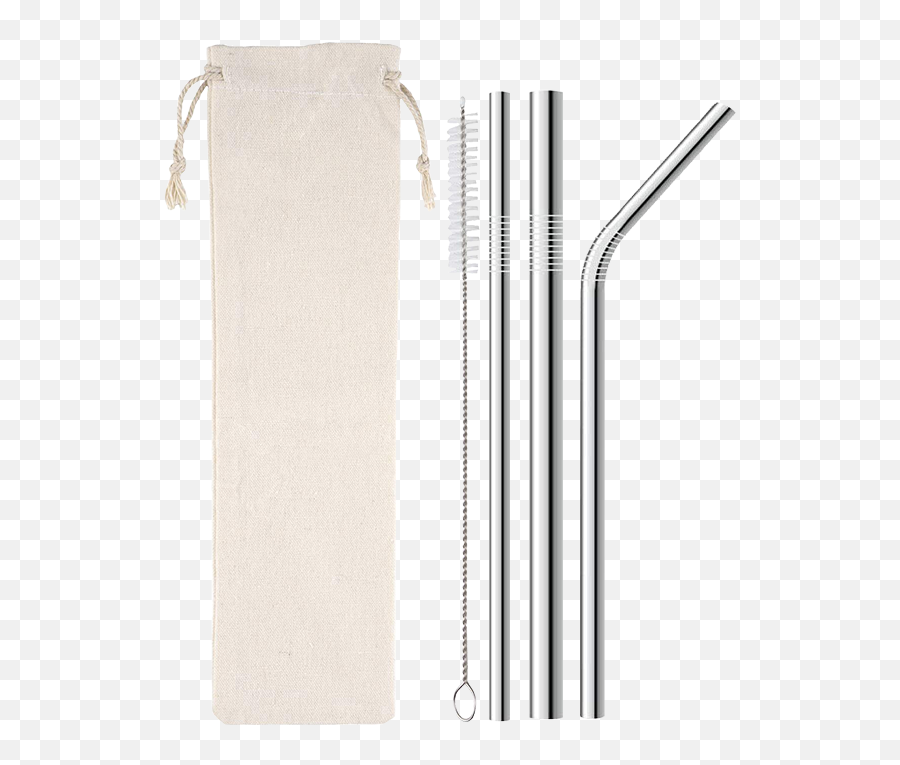 Greater Good Variety Pack Metal Straws In Silver - Cylinder Png,Straw Png