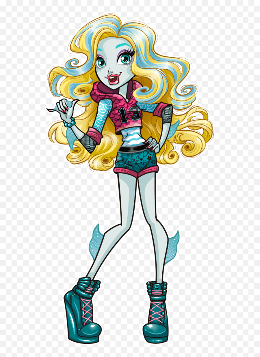 Monster High Lagoona Blue Is The Daughter Of - De Lagoona Blue De Monster High Png,Sea Monster Png