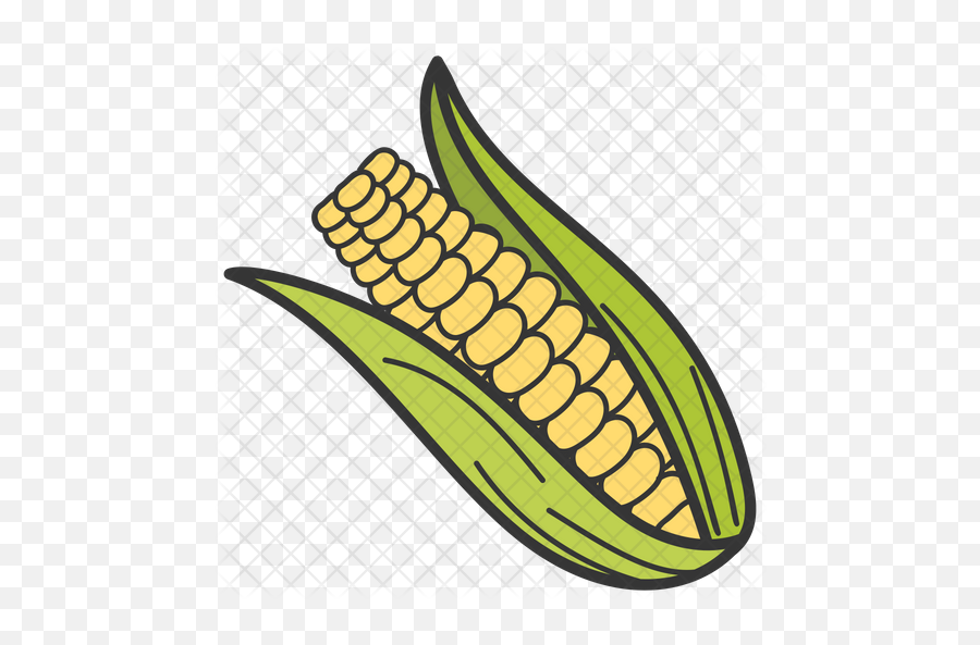 Corn Cob Icon Of Doodle Style - Clip Art Png,Corn Cob Png