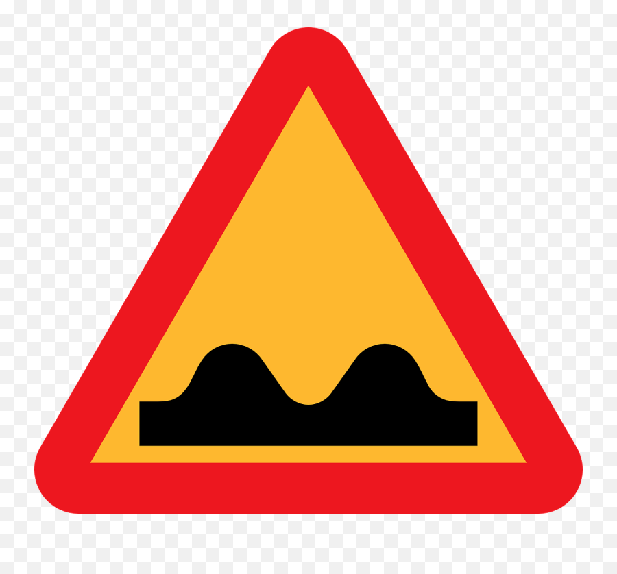Speed Bump Sign Clip Art - Vector Clip Art Road Sign For Speed Breaker Png,Speed Png