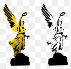 Logo Angel Of Independence Cherub - Versace Vector Png Angel De La Independencia Vector,Versace Png
