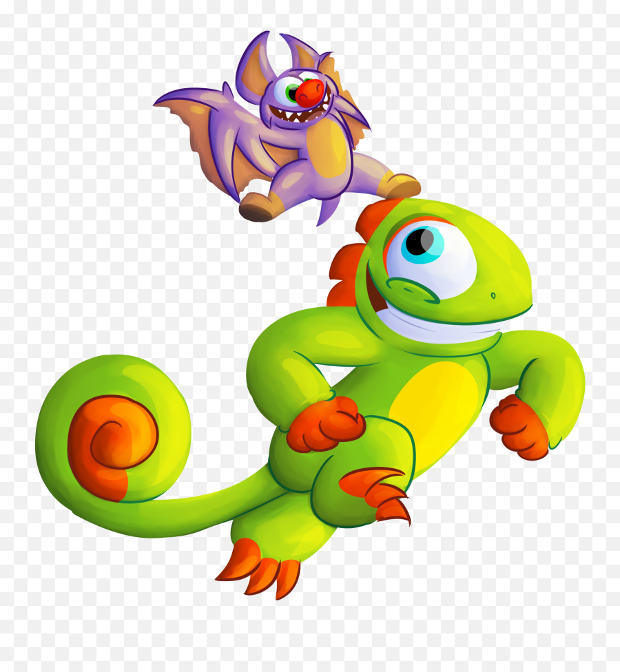 Yooka - Laylee U2014 Weasyl Yooka Laylee Emote Png,Yooka Laylee Logo