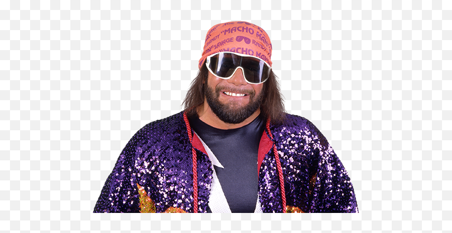 Macho Man Randy Savage Head Png - Randy Macho Man Savage Glasses,Randy Savage Png