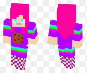 Download Chica Galleta Arcoiris Minecraft Skin For Free - Minecraft Wood Elf Skins Png,Arcoiris Png