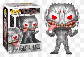 Venom - Venomized Ultron Pop Vinyl Figure Venomized Ultron Marvel Venom Funko Pop Png,Ultron Png