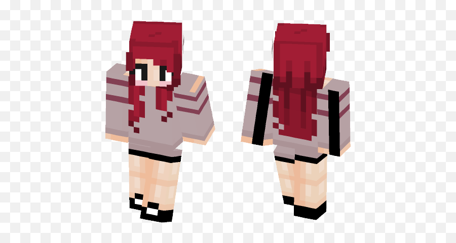 Download Red Star Minecraft Skin For Free - Rinko Shirokane Minecraft Skin Png,Red Star Transparent