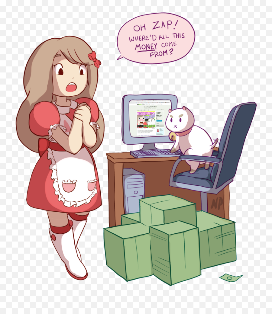 Puppycat Png - Bee And Puppycat Kickstarter By Heartgear Bee And Puppycat Bee Hot,Kickstarter Png
