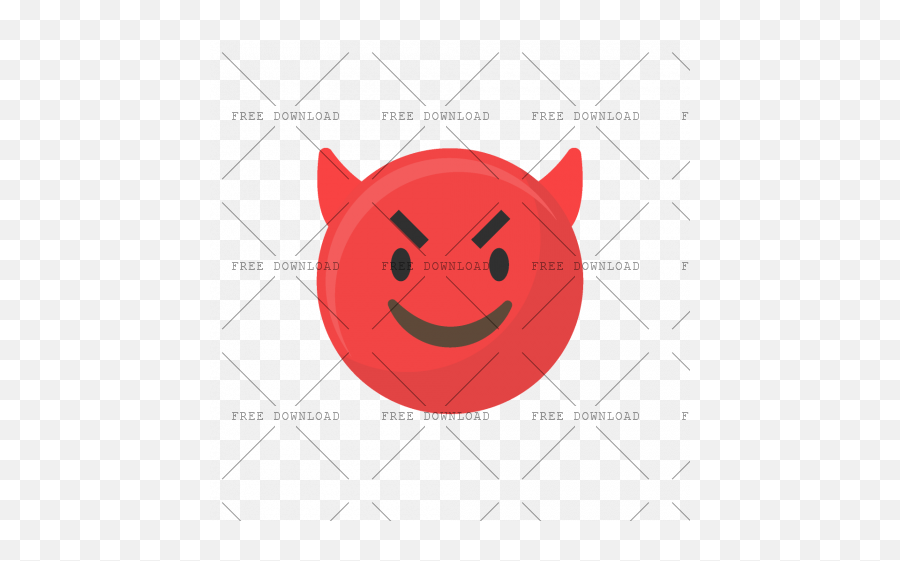 Smiling Face With Devil Horns Emoticon - Smiley Png,Devil Horns Png
