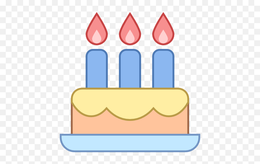 Birthday Cake Free Icon Of Responsive Office Icons - Geburtstag Icon Png,Birthday Cake Icon Png