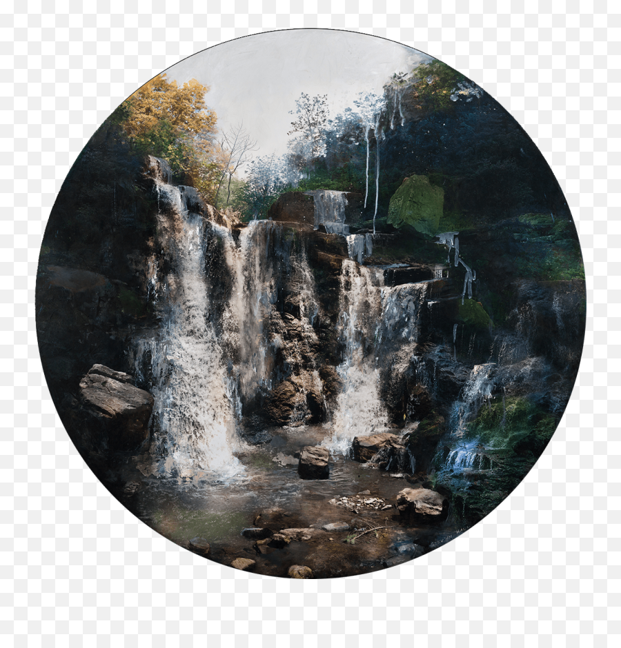 Download Hd Tumblr Transparent Nature - Transparent Waterfall Png,Waterfall Transparent Background