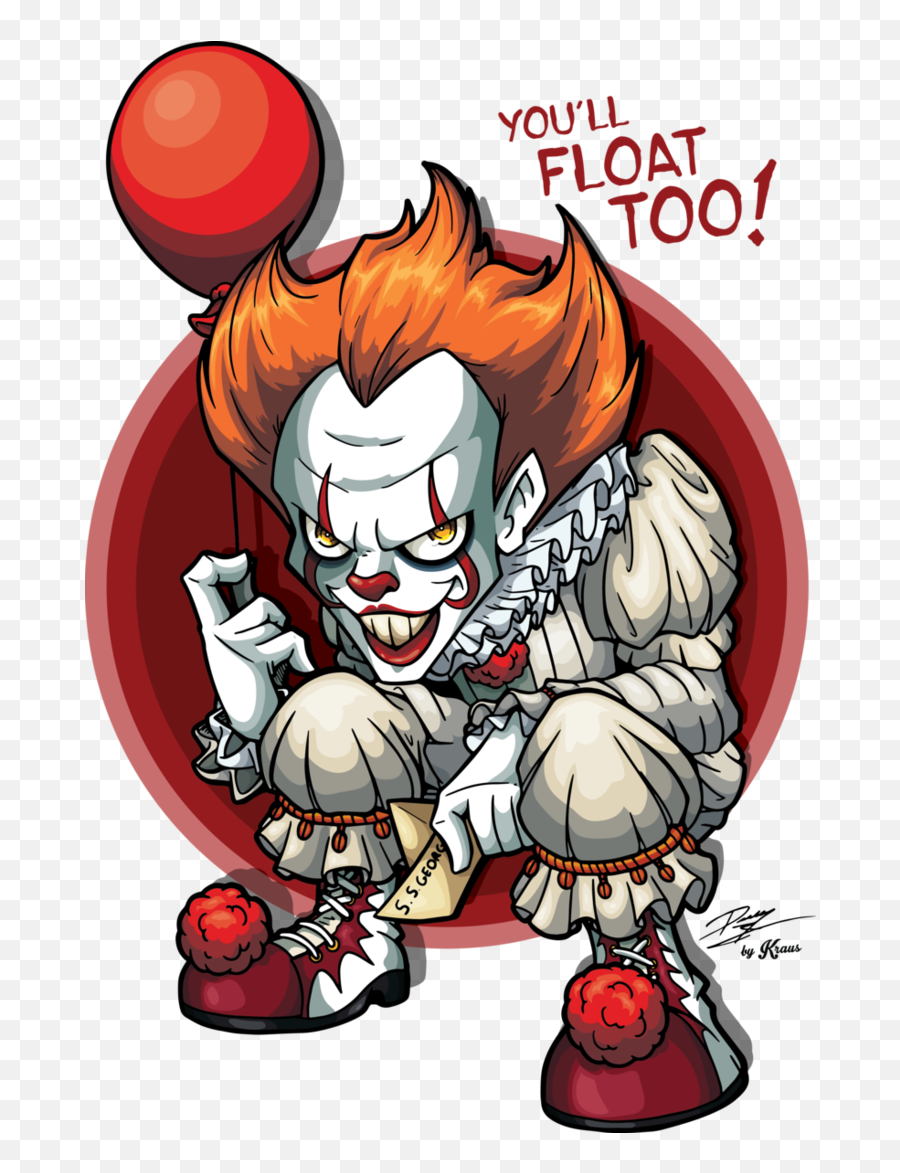 Pennywise Png - Cartoon Pennywise The Clown,Pennywise Png
