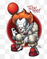 Pennywise Png - Cartoon The Clown