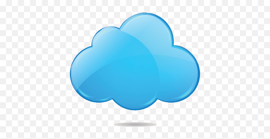 Cloud Computing Modern Icon - Heart Png,Cloud Icon Png