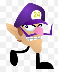 Download Waluigi Moustache Png - In A Tpose PNG Posing