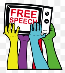 Freedom Of Speech Png Hd - Clipart