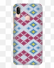 Funny Case Checkered Pattern Overprint Huawei P20 Lite - Mobile Phone Case png