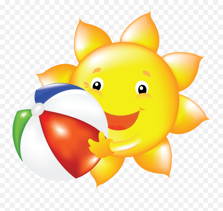 Summer Sun Clip Art - Summer Sun Clipart Png,Summer Sun Png
