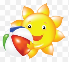Summer Sun Clip Art - Summer Sun Clipart Png,Summer Sun Png