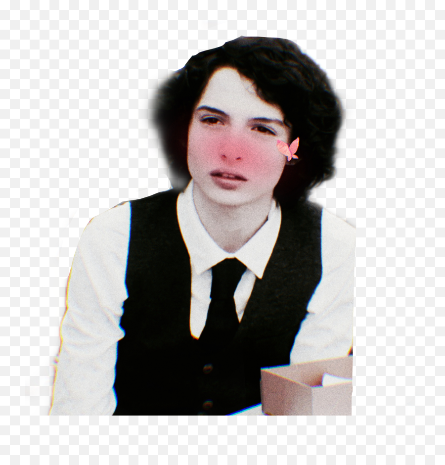 Finnwolfhard Sticker By U2014 - Tom Holland 16 Años Png,Finn Wolfhard Png