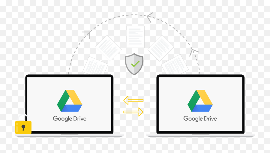 Migrate Files Between Two Google Drive - Vertical Png,Google Drive Logo Png