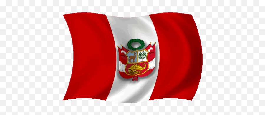 Find Make Share Gfycat Gifs Peru Flag - Moving Peru Flag Gif Png,Peru Flag Png