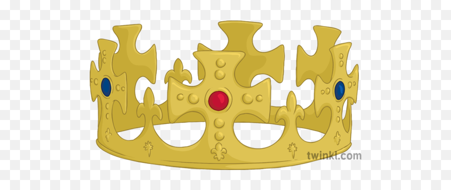 Kings Crown Royalty Monarchy Gold English Ks3 Illustration - Clip Art Png,King Crown Transparent