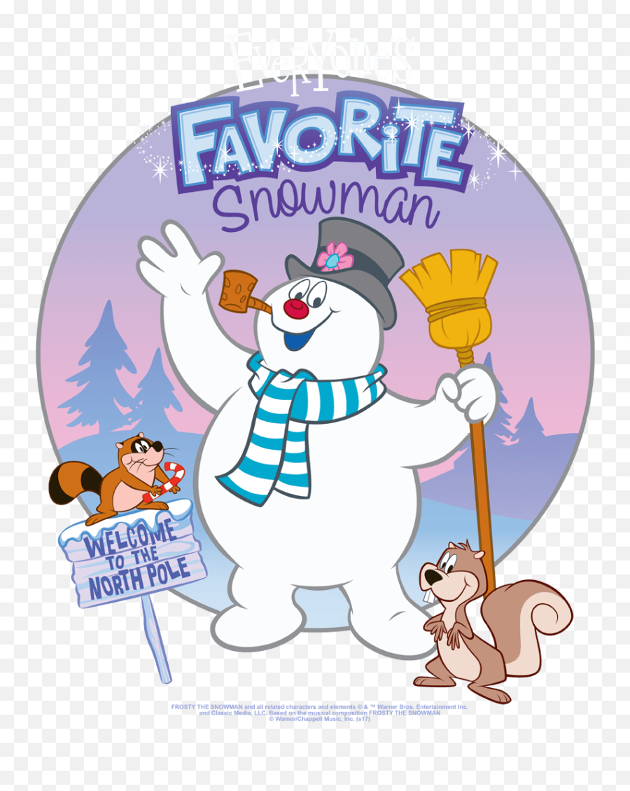 Frosty The Snowman Favorite Menu0027s Regular Fit T - Shirt Sons Frosty The Snowman Png,Frosty The Snowman Png