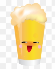 Download Glasses Clipart Kawaii - Beer Png PNG Image