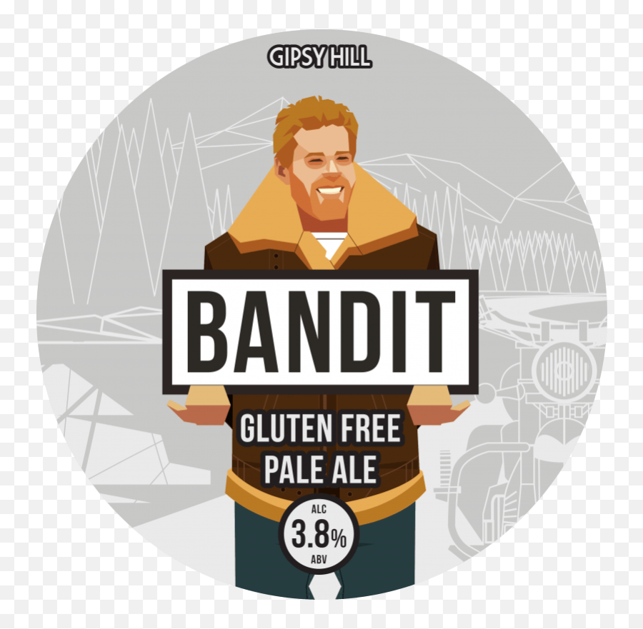Bandit - Gipsy Hill Brewing Company Gipsy Hill Bandit Gluten Free Pale Ale Png,Bandit Logo