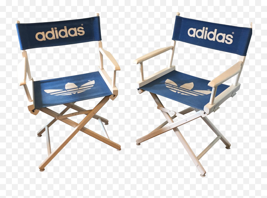 Adidas Trefoil Logo Directors Chairs - Adidas Chair Png,Adidas Leaf Logo