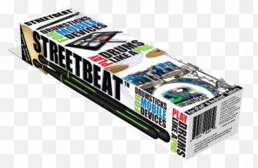 Streetbeat Drumsticks - V2 Streetbeat png