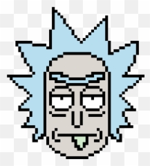Rick Face Png - Sanchez Pixel Art
