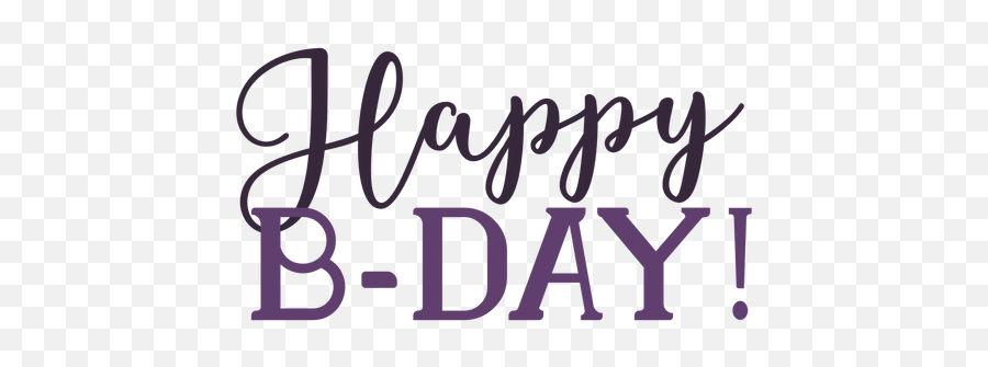 Feliz Cumpleaños Letras - Descargar Pngsvg Transparente B Day Em Png,Feliz Cumplea?os Png