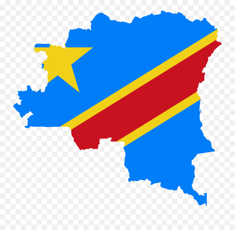 Fileflag Map Of Greater Congo Democrat 220277 - Png Democratic Republic Of Congo Flag Map,Democrat Png