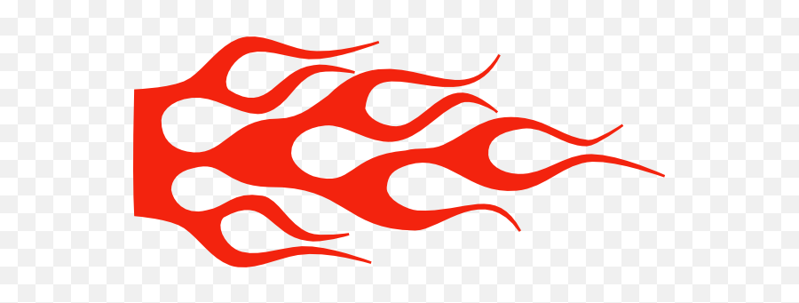 Flames Clipart Red Flame - Vector Hot Rod Flames Png,Red Flames Png