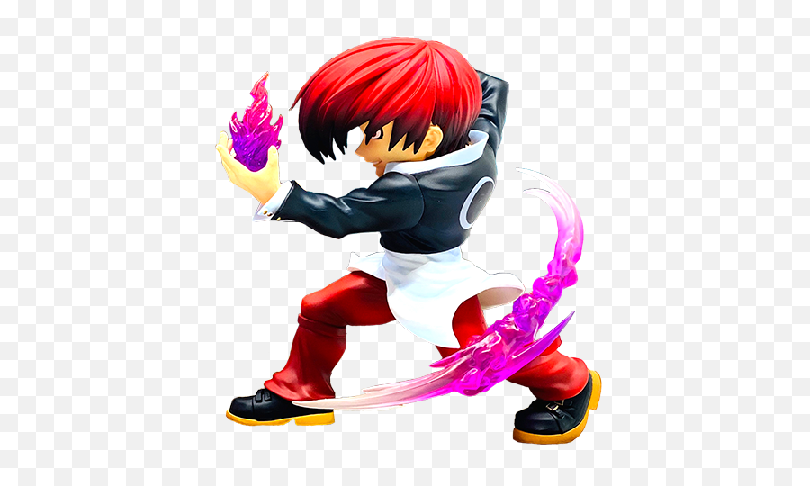 Iori Yagami The King Of Fighters Tnc Pvc Figure With Light And Sound - Fictional Character Png,Light Yagami Transparent