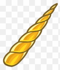 Transparent Background Unicorn Horn - Clipart png