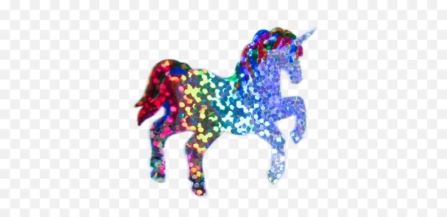 Transparent Unicorn - Glitter Unicorn Transparent Png,Transparent Unicorn