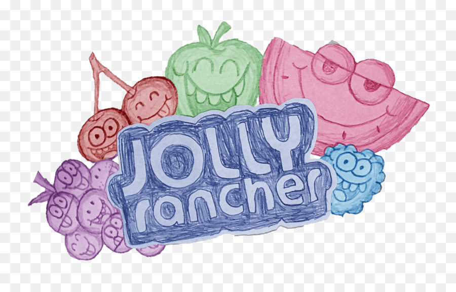 Jolly Rancher Sketch Logo With Colors By Kdsketch2004 - Jolly Rancher Drawing Png,Google Drawing Logo