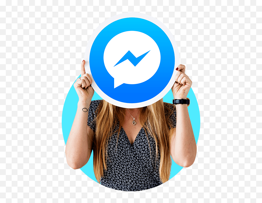 Facebook Messenger Widget For Elementor - Woman Holding Facebook Png,Facebook Woman Icon