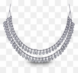 Double Row Diamond Necklace Jacob U0026 Co Timepieces - For Engagement png