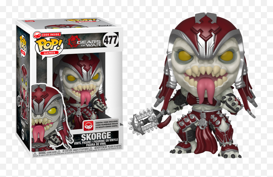 Funko Pop Gears Of War - Skorge With Staff 477 Gears Of War Pop Png,Gears Of War Aim Icon