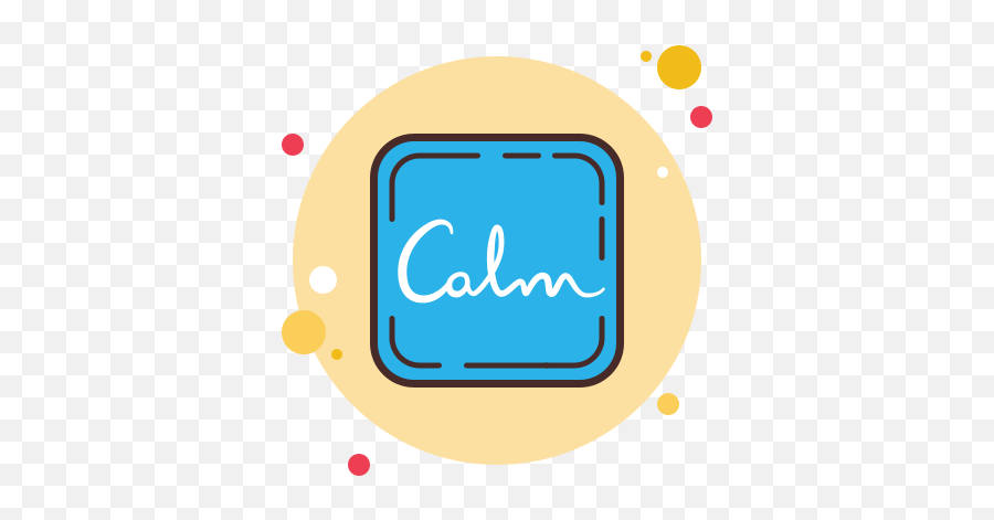Calm App Icon U2013 Free Download Png And Vector - Calm App Icon Aesthetic,Galaxy S6 Move Apps Icon