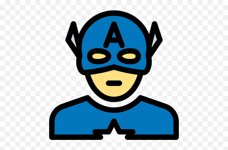 Free Icon Superhero - Captain America Black Amd White Png,Icon Superhero