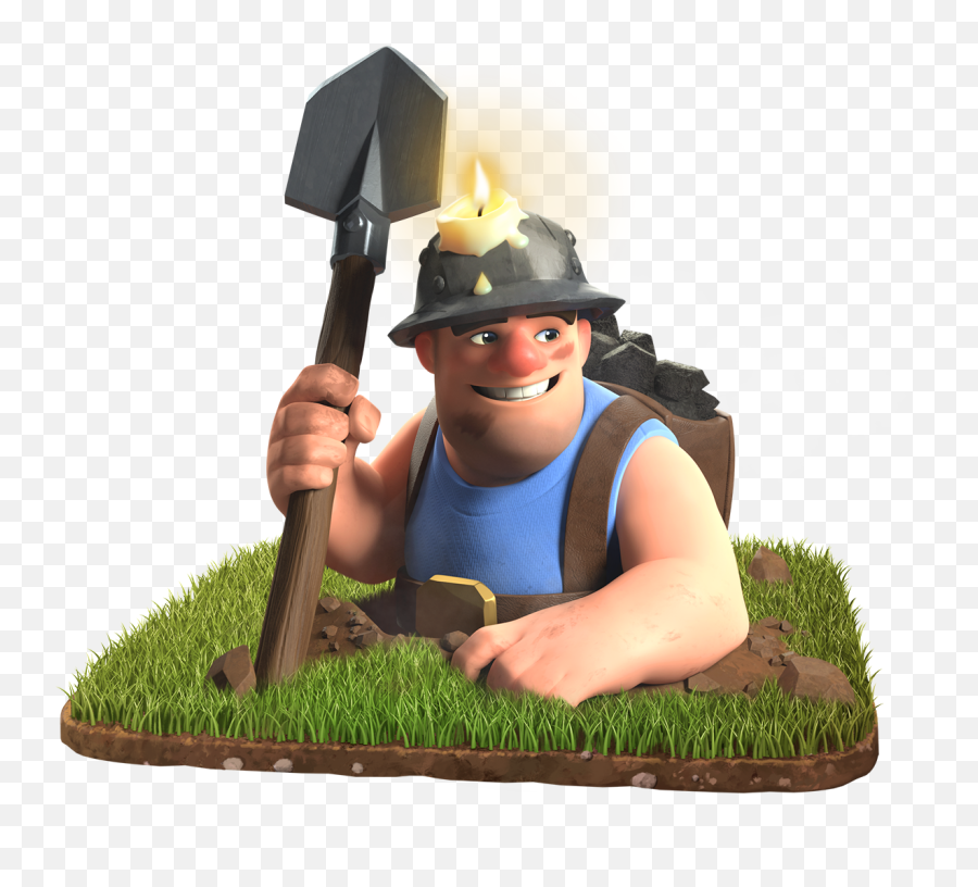Clash Of Clans Clan Castle - Miner Clash Of Clans Png,Clash Png