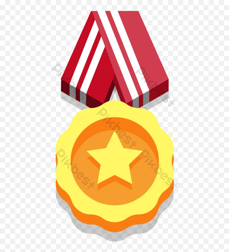 Chinese Red Drawing Vector Medal Free Png Images Ai - Huy Chng Vector,Medal Icon