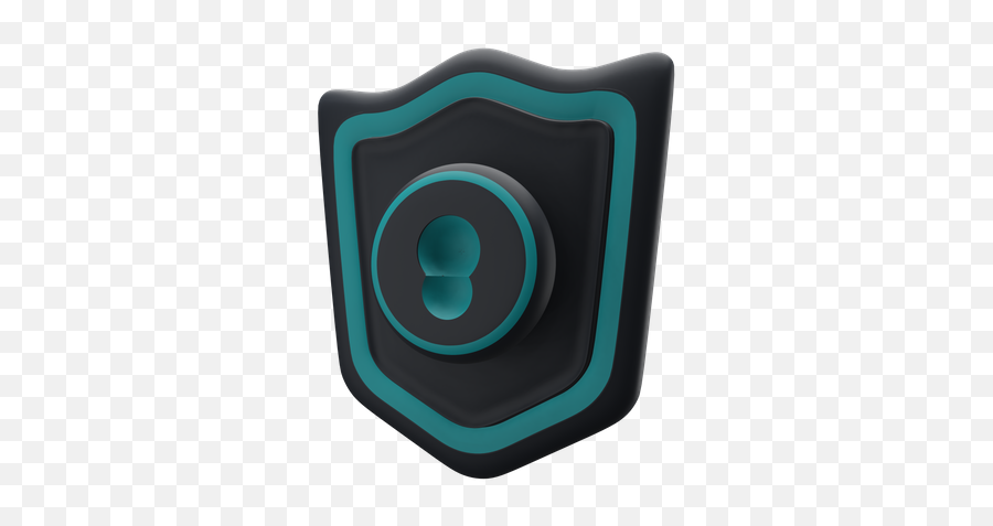 Security Shield Icon - Download In Line Style Circle Png,3d Bluray Icon