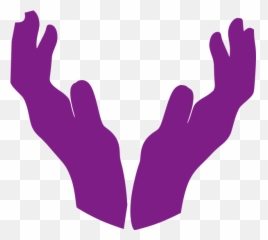 Open Hand Clipart Png - White Praying Hands